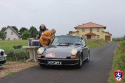 Oldtimerfreunde Zülpich Rallye 2012: eine von den versteckten Durchfahrtskontrollen