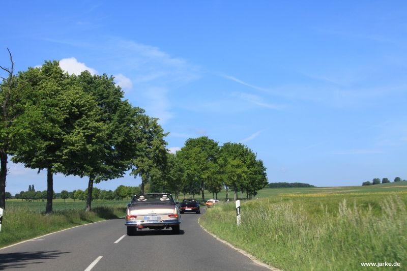 Oldtimerfreunde Zülpich - Saisoneroeffnung 2014 - 10 Autos unterwegs in der Eifel
