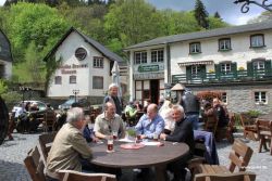 Oldtimerfreunde Zülpich - Saisoneröffnung 2015 - Mittagspause in Monschau